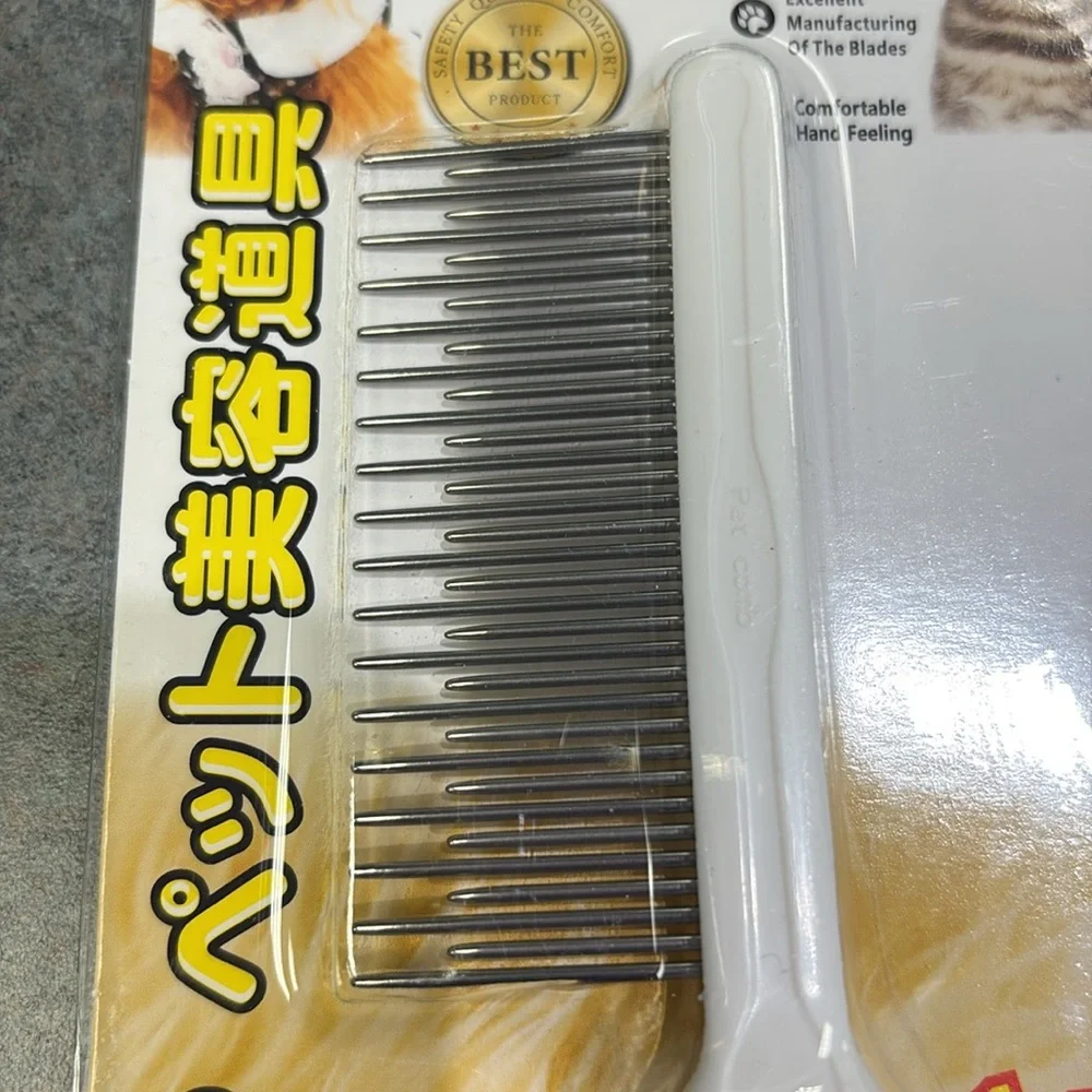 Pet detangling comb